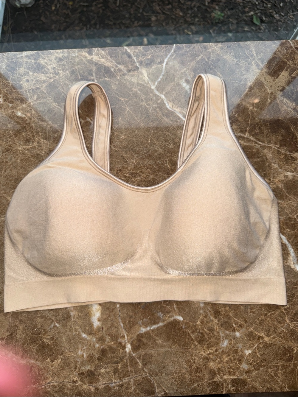 Bali Beige Wireless Molded-Cup Everyday Bra